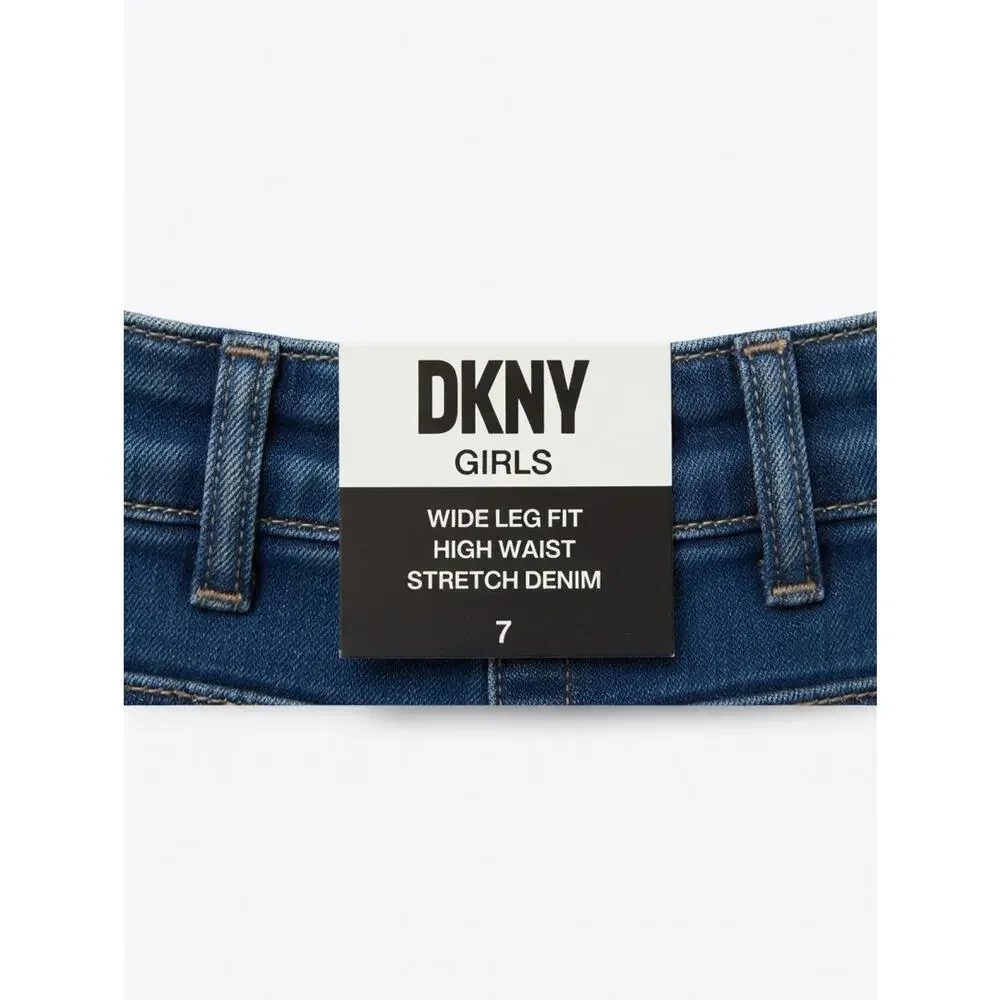 DKNY Girls Wide Leg Jeans – Size 7